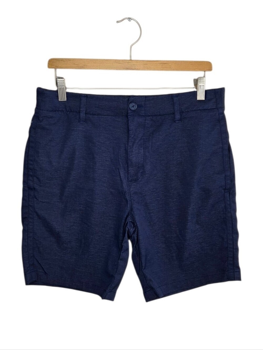 Under Armour Navy Blue Golf Shorts Size 32 Classic Preppy Casual Summer
